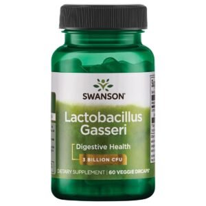 Swanson Probiotics Prob Lactobacillus Gasseri, 60 Veg Drcapsules