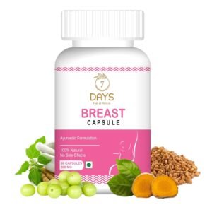 7 DAYS Breast Capsule For Girl & Women - 60 Capsule