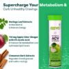 OZiva ACV Moringa For Weight Loss | 3-in-1 Fat Oxidation Formula I With Cinnamon & Guggul Extracts | No Maltodextrin, No Added Sugar | Green Apple,15 Effervescent Tablets, Green Apple (Pack of 4) - Image 4