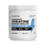 Wellcore - Pure Micronised Creatine Monohydrate | Unflavoured (100g, 33 Servings) | Rapid Absorption | Enhanced Muscle Strength and Power | Fast Recovery | Increased Muscle Mass