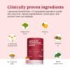 What's Up Wellness Gluta-Glow Gummies | Liposomal Glutathione with Vitamin C for Radiant Skin Tone | Depigmentation | Detoxification | 30 Days | Men & Women | No Added Sugar - Image 7