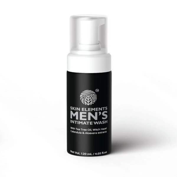 Skin Elements Intimate Wash for Men | 120 ml With Tea Tree Oil | Mens Intimate Wash | Men Genital Wash | Mens Ball wash | Men's Intimate wash | Soothes, Refreshes and Maintains Hygiene - Image 7
