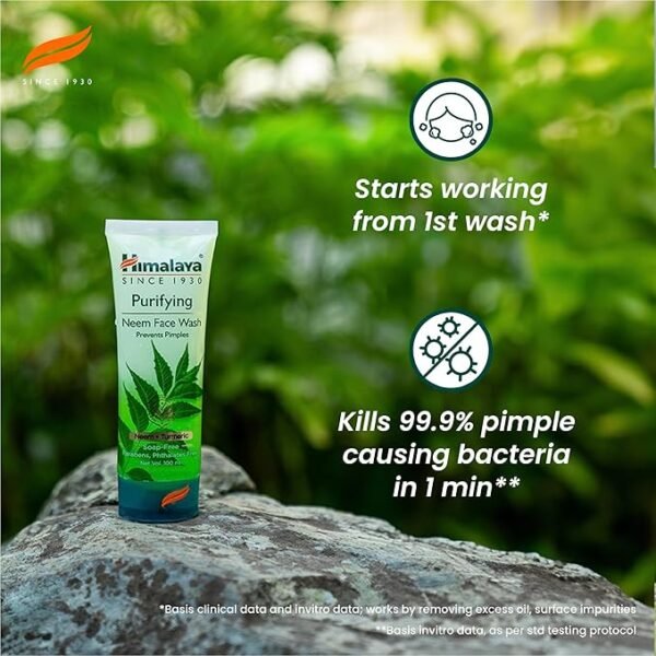 Himalaya Purifying Neem Face Wash, 400 ml - Image 5