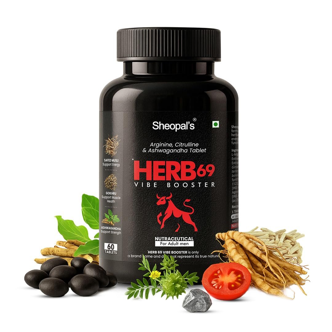 Herb 69 Vibe Booster Capsules Review | Sheopals Herb69 2 Male Enhancement Pills | Herb 69 Sex Booster Tablets for Male